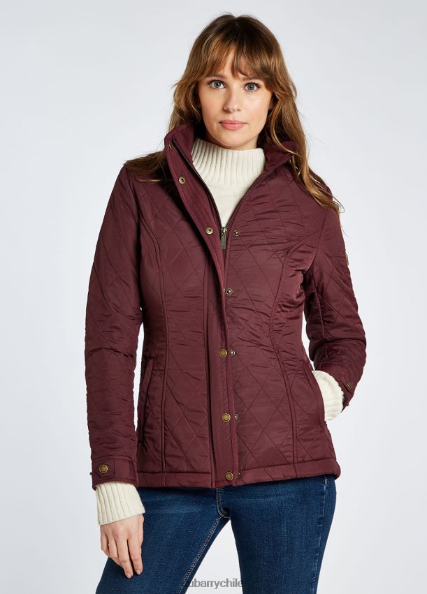 ropa cl Dubarry mujer chaqueta acolchada camlodge grosella 4826BV553