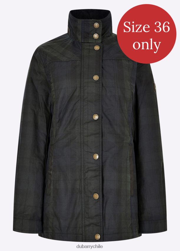 ropa cl Dubarry mujer chaqueta de cera annestown reloj negro 4826BV691