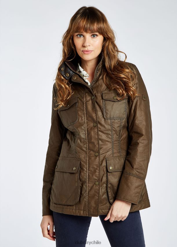 ropa cl Dubarry mujer chaqueta de cera munsboro jengibre 4826BV267