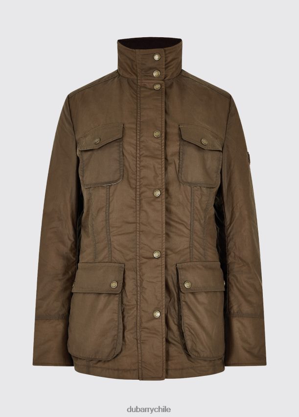 ropa cl Dubarry mujer chaqueta de cera munsboro jengibre 4826BV267