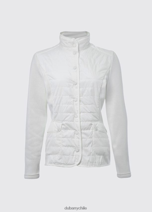 ropa cl Dubarry mujer chaqueta de felpa vela blanca 4826BV713