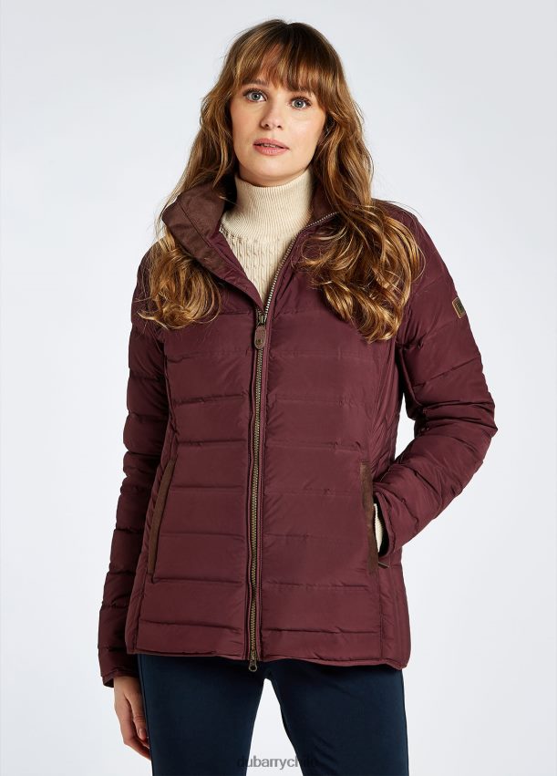 ropa cl Dubarry mujer chaqueta de plumas ballinroe grosella 4826BV503