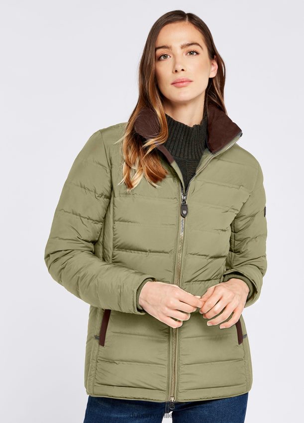 ropa cl Dubarry mujer chaqueta de plumas ballinroe verde oscuro 4826BV578