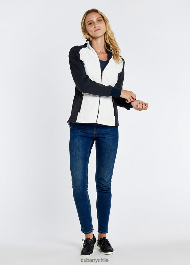 ropa cl Dubarry mujer chaqueta de rendimiento ferndale blanco multicolor 4826BV133