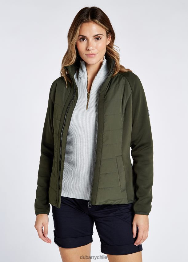 ropa cl Dubarry mujer chaqueta esmeralda pesto 4826BV757