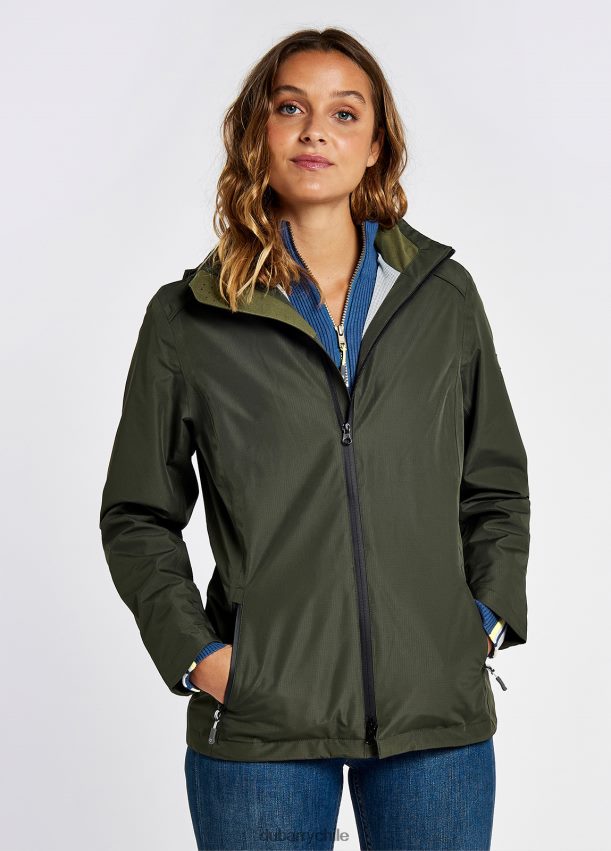 ropa cl Dubarry mujer chaqueta impermeable garryvoe pesto 4826BV130