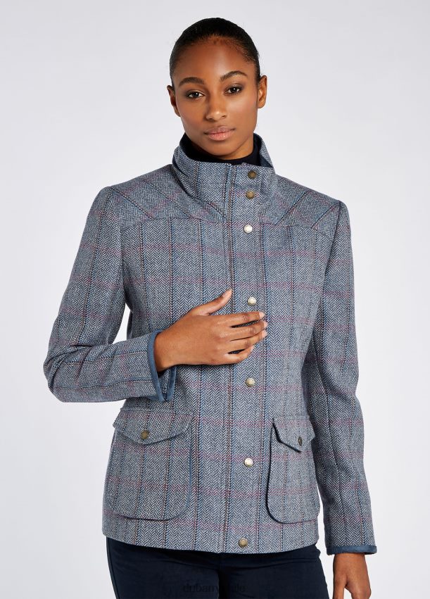 ropa cl Dubarry mujer chaqueta utilitaria betony neblina de mezclilla 4826BV226