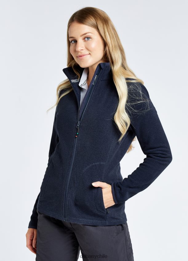 ropa cl Dubarry mujer polar sicilia con cremallera completa Armada 4826BV206