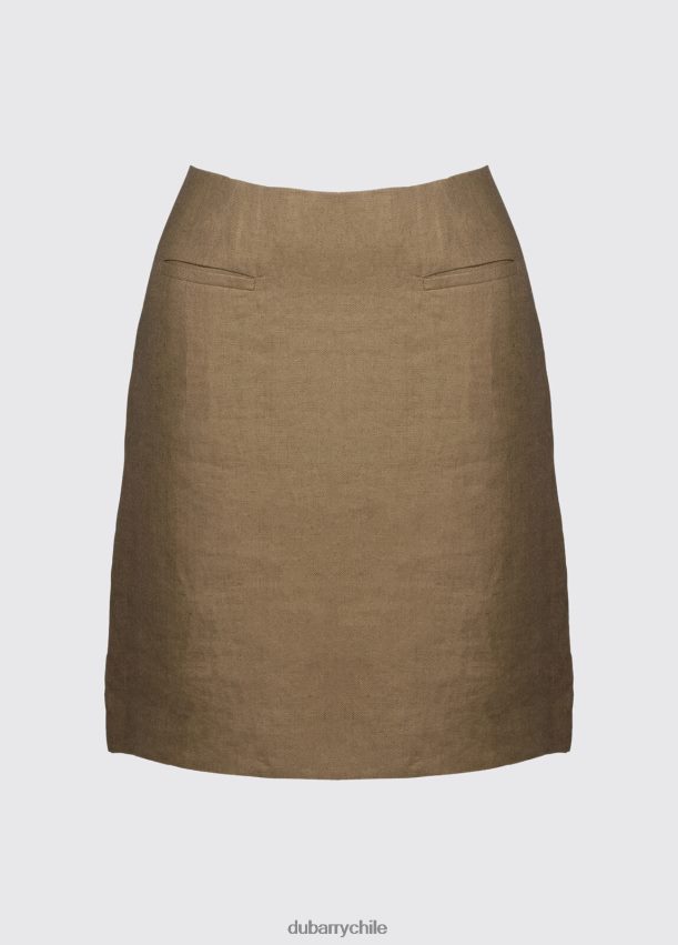 ropa cl Dubarry mujer falda de lino de girasol para mujer sabio 4826BV541