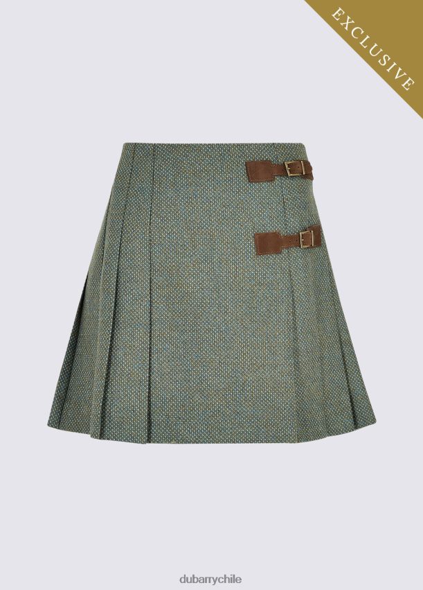 ropa cl Dubarry mujer falda de tweed con flores serbal 4826BV551