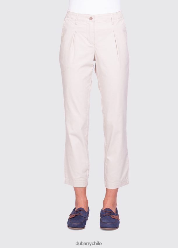 ropa cl Dubarry mujer pantalones capri de caña blanco 4826BV598
