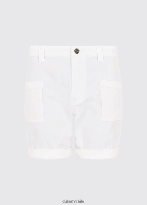 ropa cl Dubarry mujer pantalones cortos bellinter blanco 4826BV799
