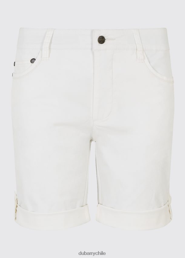 ropa cl Dubarry mujer pantalones cortos waldron blanco 4826BV256