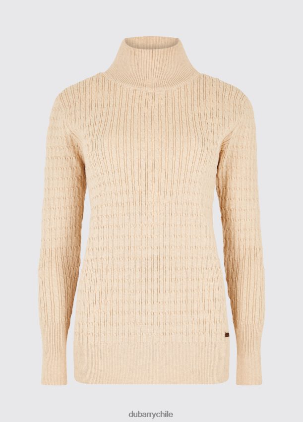 ropa cl Dubarry mujer suéter con cuello alzado Hacketstown ostra 4826BV761