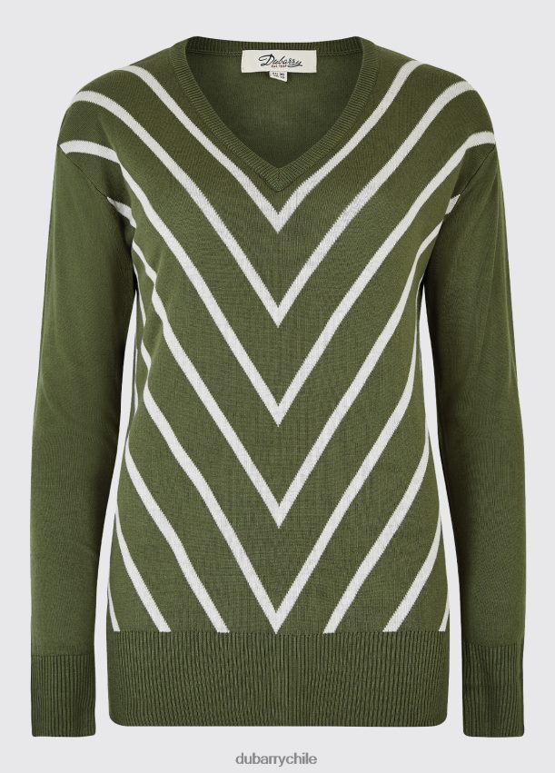 ropa cl Dubarry mujer suéter de pilltown pesto 4826BV823