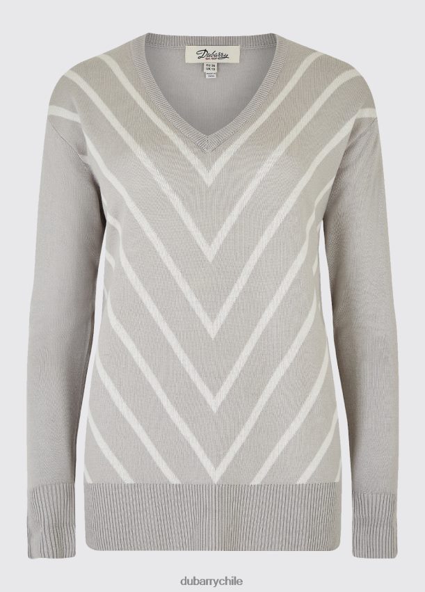 ropa cl Dubarry mujer suéter de pilltown platino 4826BV726