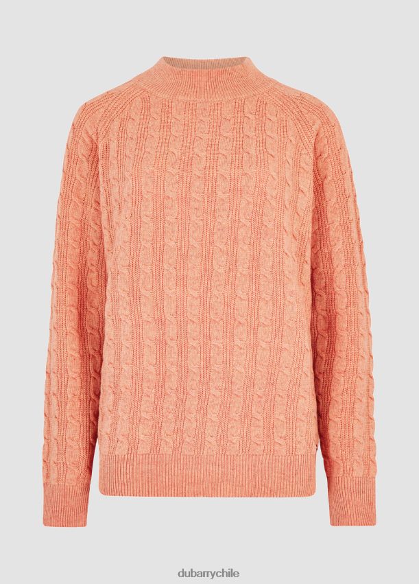 ropa cl Dubarry mujer suéter de punto tallanstown albaricoque 4826BV665