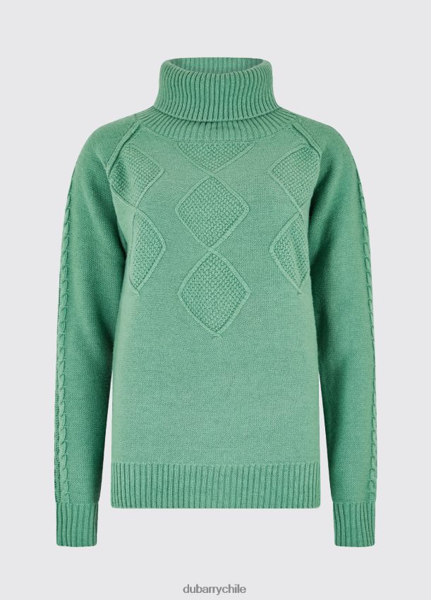 ropa cl Dubarry mujer suéter grueso con cuello vuelto Belleek manzana silvestre 4826BV704