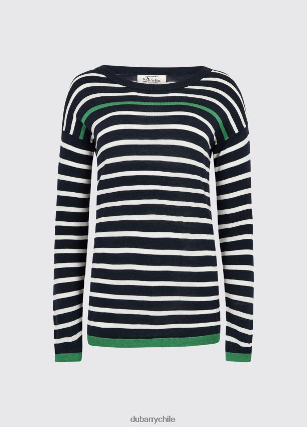 ropa cl Dubarry mujer suéter leixlip azul marino multicolor 4826BV561