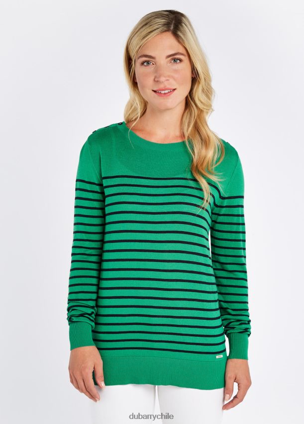 ropa cl Dubarry mujer suéter ligero portlaw Kelly verde 4826BV547