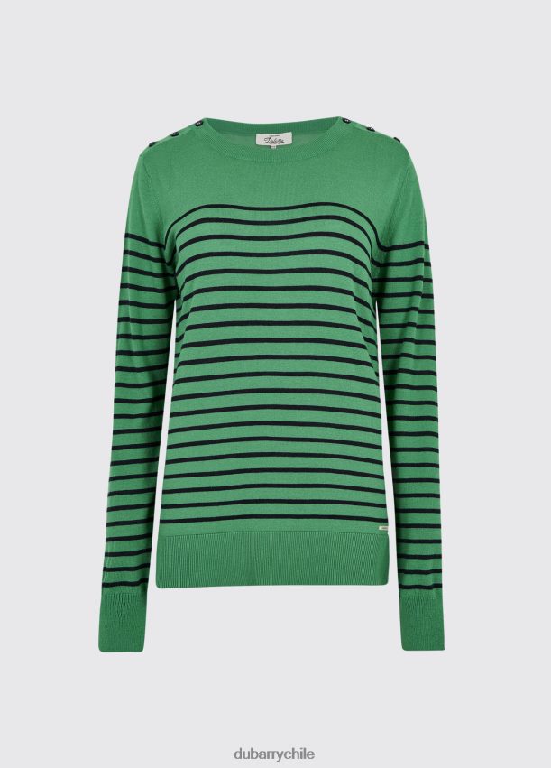 ropa cl Dubarry mujer suéter ligero portlaw Kelly verde 4826BV547