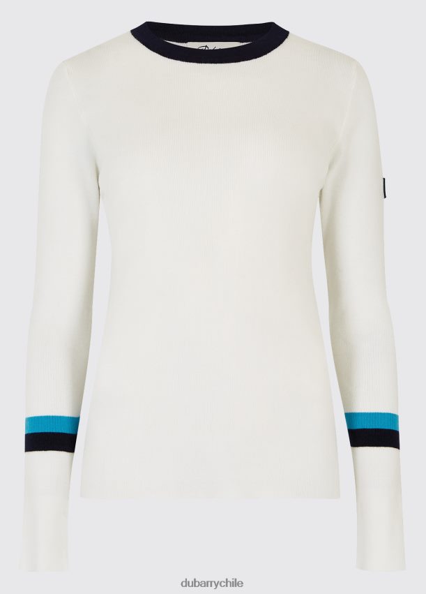 ropa cl Dubarry mujer suéter tolka blanco multicolor 4826BV670
