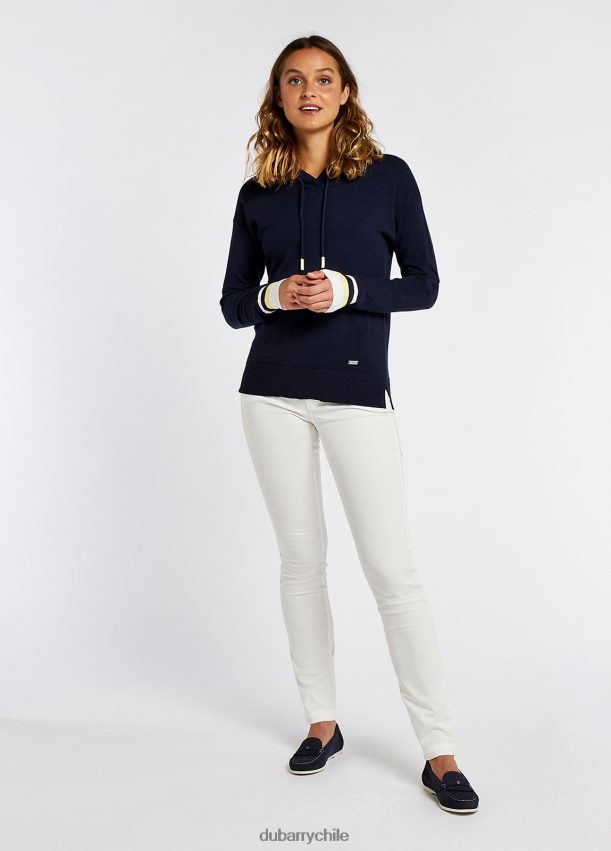 ropa cl Dubarry mujer sudadera con capucha burncourt Armada 4826BV167