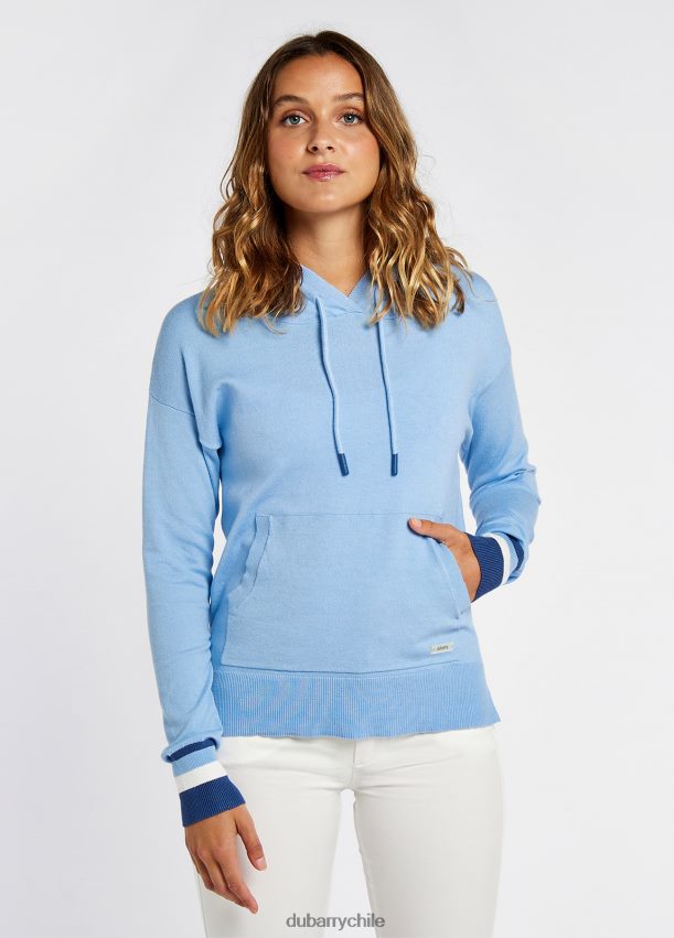 ropa cl Dubarry mujer sudadera con capucha burncourt cielo claro 4826BV160 ropa cl Dubarry mujer sudadera con capucha burncourt cielo claro 4826BV160