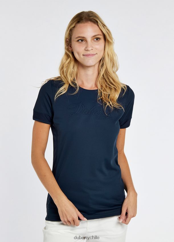 ropa cl Dubarry mujer camiseta activa recortada Armada 4826BV151