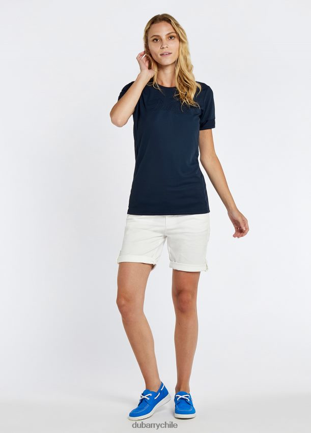 ropa cl Dubarry mujer camiseta activa recortada Armada 4826BV151