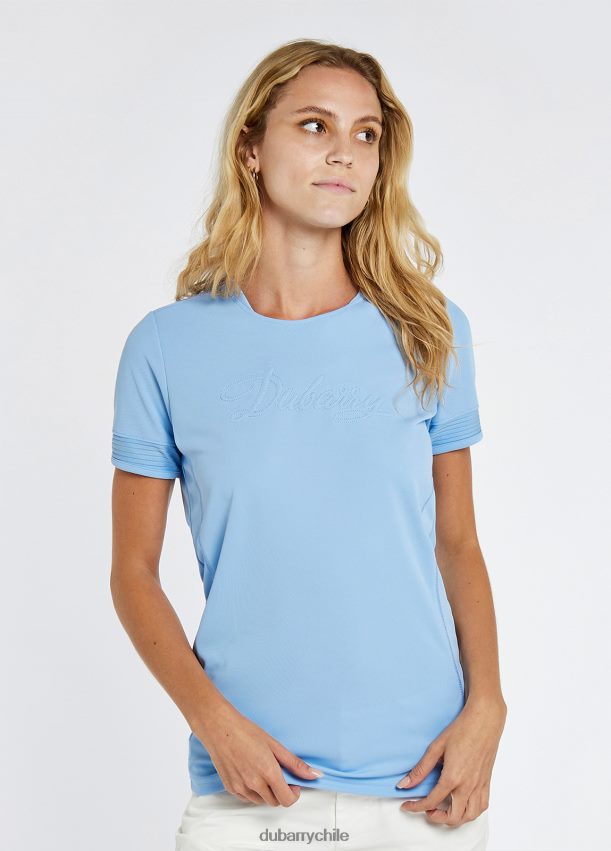ropa cl Dubarry mujer camiseta activa recortada cielo claro 4826BV156