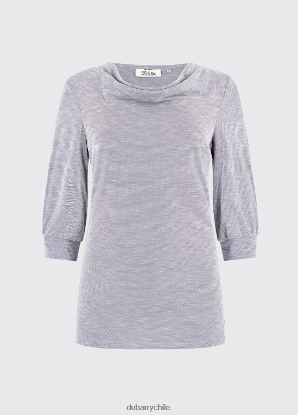 ropa cl Dubarry mujer parte superior de ballymote plata 4826BV633