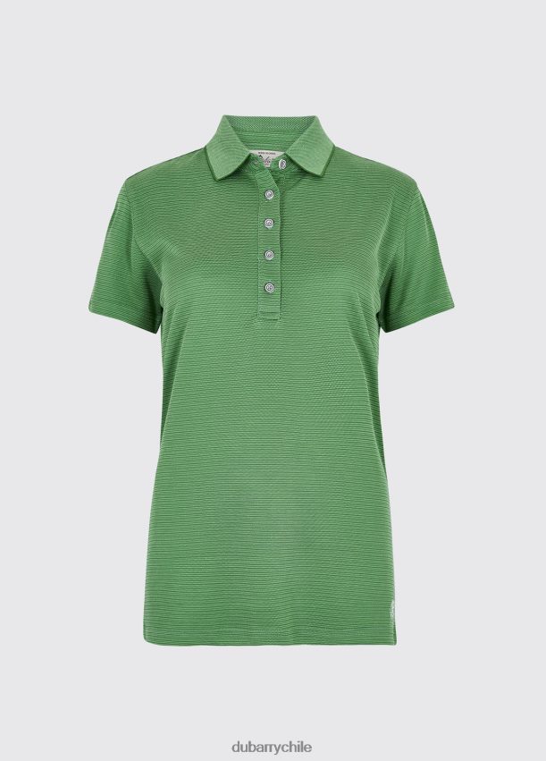 ropa cl Dubarry mujer playera tipo polo de edenderry Kelly verde 4826BV835