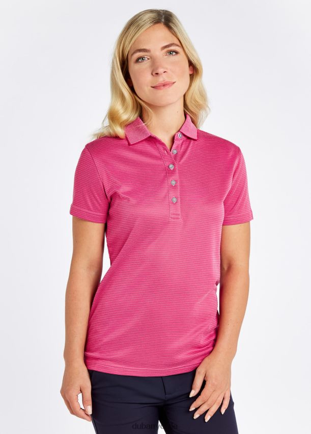 ropa cl Dubarry mujer playera tipo polo de edenderry orquídea 4826BV681