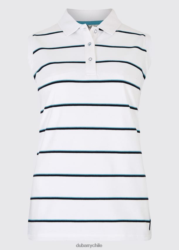 ropa cl Dubarry mujer polo de la abadía blanco 4826BV788