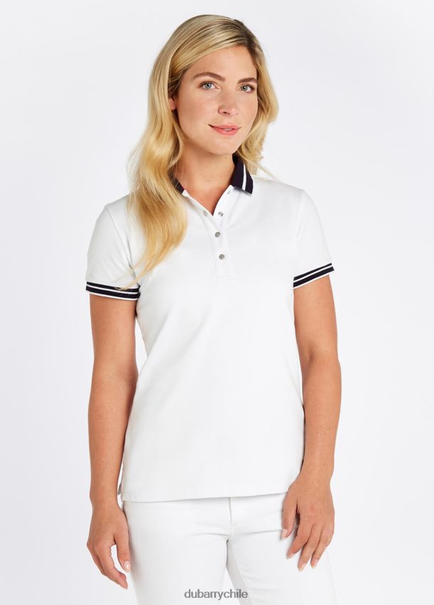 ropa cl Dubarry mujer polo parkmore blanco 4826BV819