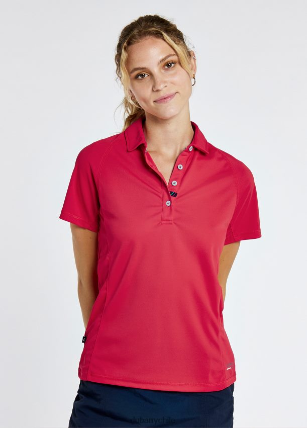 ropa cl Dubarry mujer polo tecnico riviera rojo 4826BV162