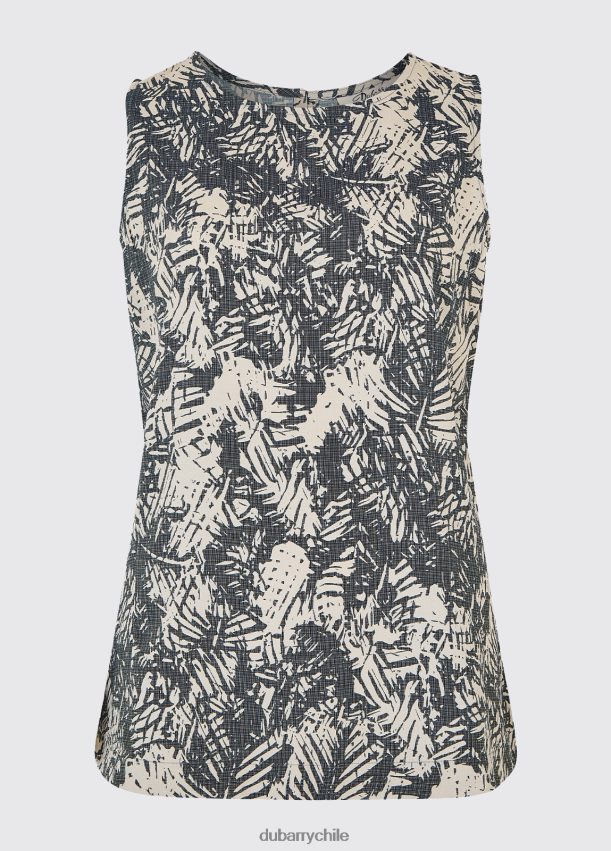 ropa cl Dubarry mujer top con estampado clongal azul marino multicolor 4826BV778