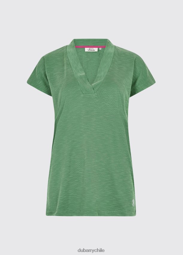 ropa cl Dubarry mujer top con mangas japonesas coolestown Kelly verde 4826BV576
