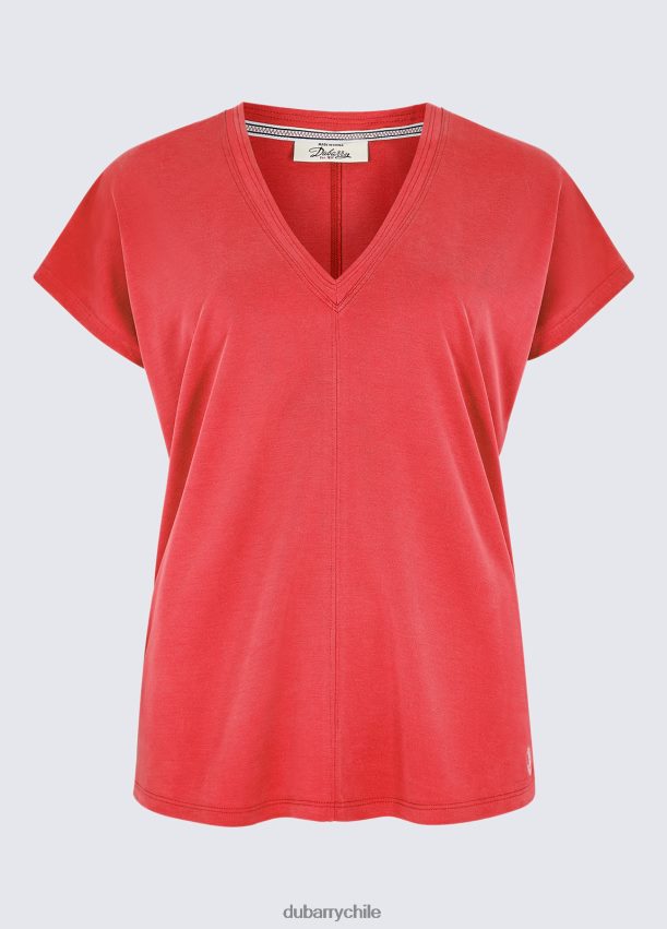 ropa cl Dubarry mujer top laragh con cuello en v cardenal 4826BV648