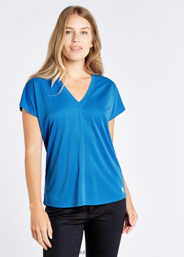 ropa cl Dubarry mujer top laragh con cuello en v martín pescador 4826BV815