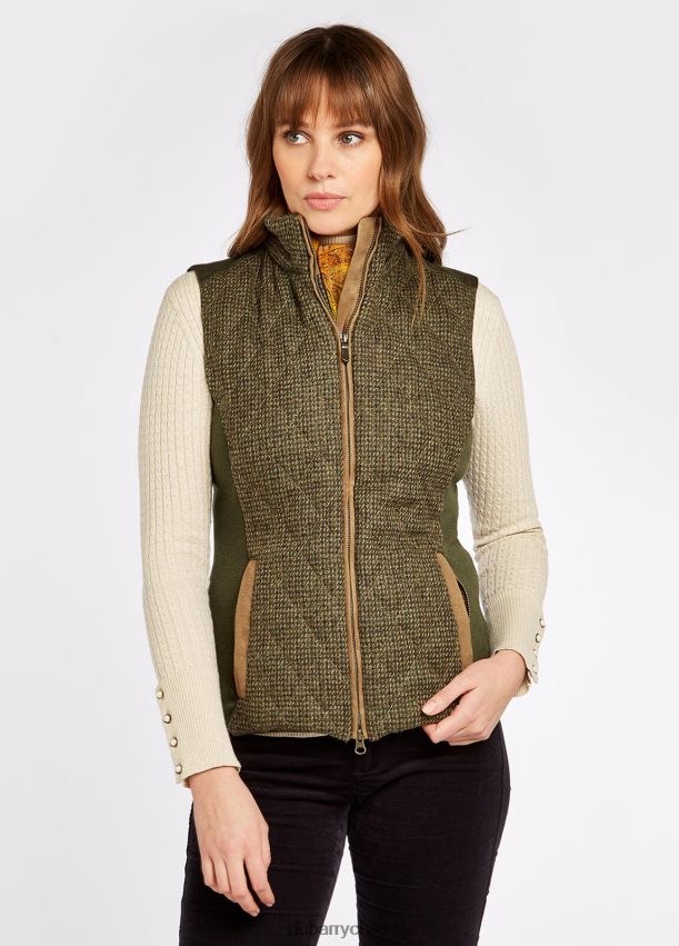 ropa cl Dubarry mujer chaleco de tweed de enebro brezo 4826BV554