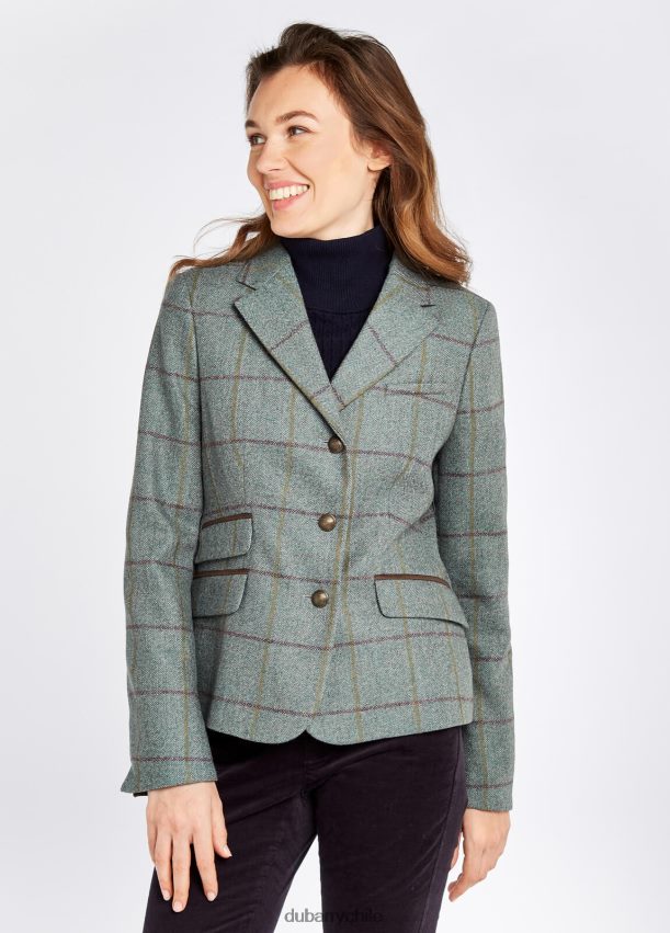 ropa cl Dubarry mujer chaqueta de tweed botón de oro Alazán 4826BV506