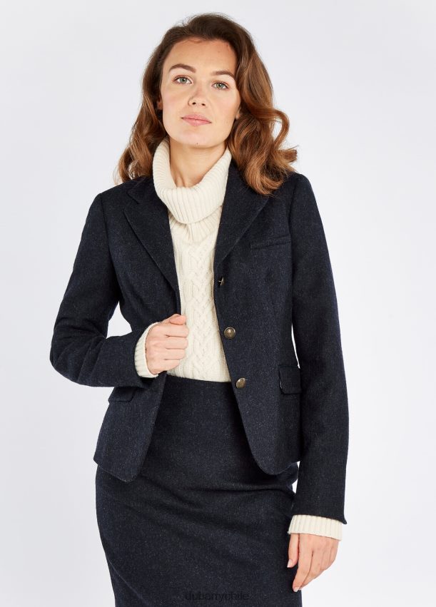 ropa cl Dubarry mujer chaqueta de tweed botón de oro Armada 4826BV507