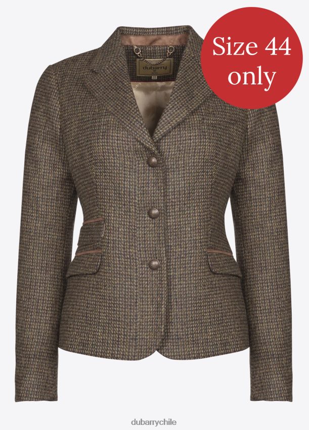 ropa cl Dubarry mujer chaqueta de tweed botón de oro brezo 4826BV496