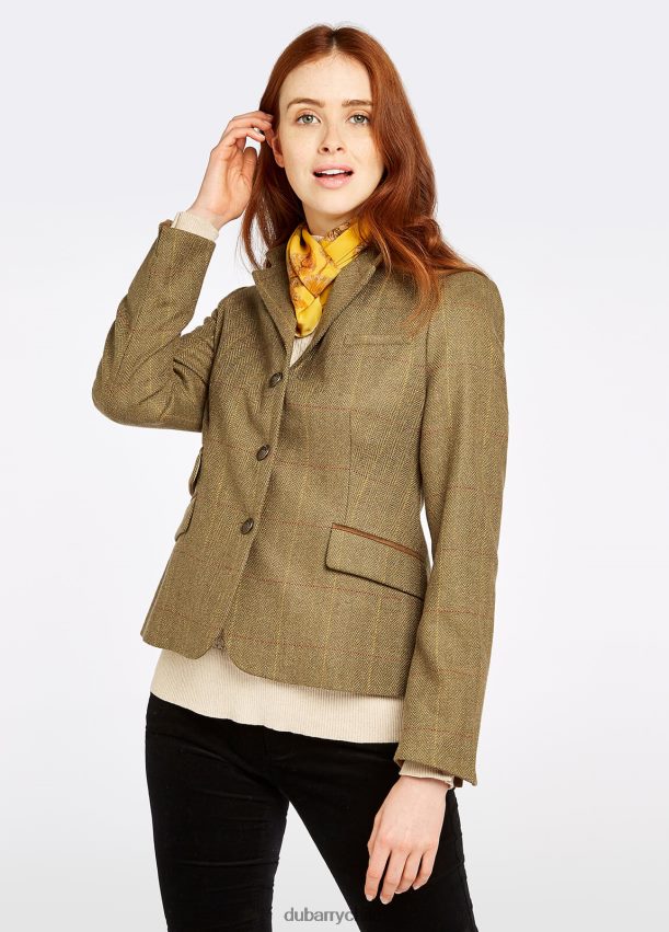 ropa cl Dubarry mujer chaqueta de tweed botón de oro olmo 4826BV490