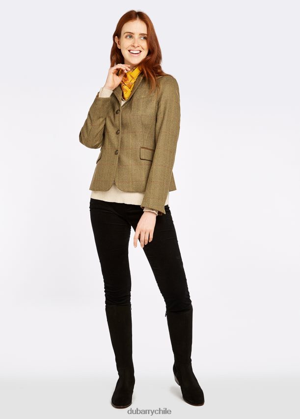 ropa cl Dubarry mujer chaqueta de tweed botón de oro olmo 4826BV490