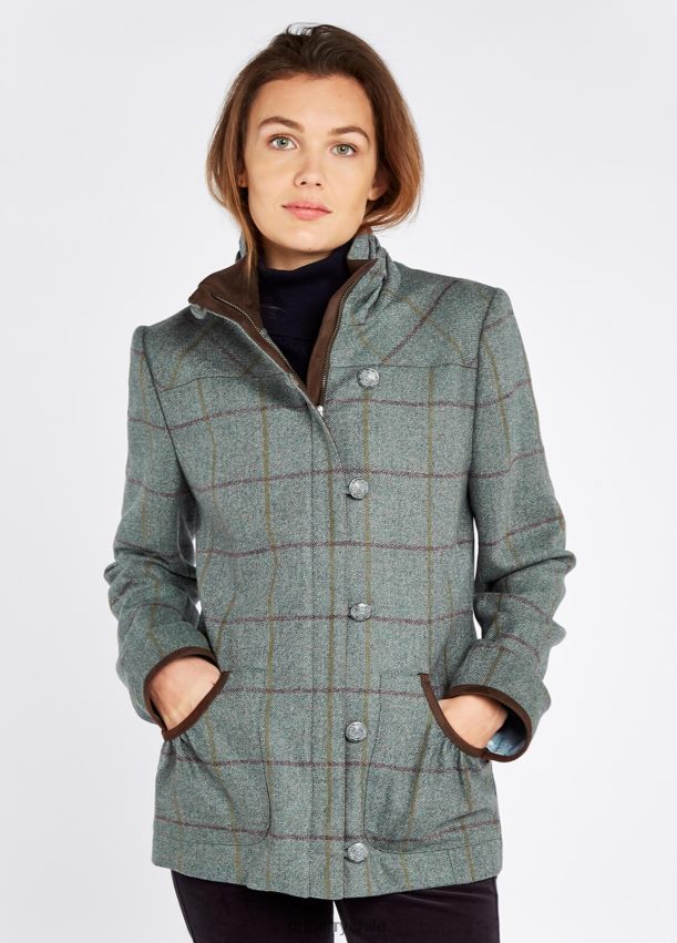 ropa cl Dubarry mujer chaqueta de tweed helecho Alazán 4826BV218