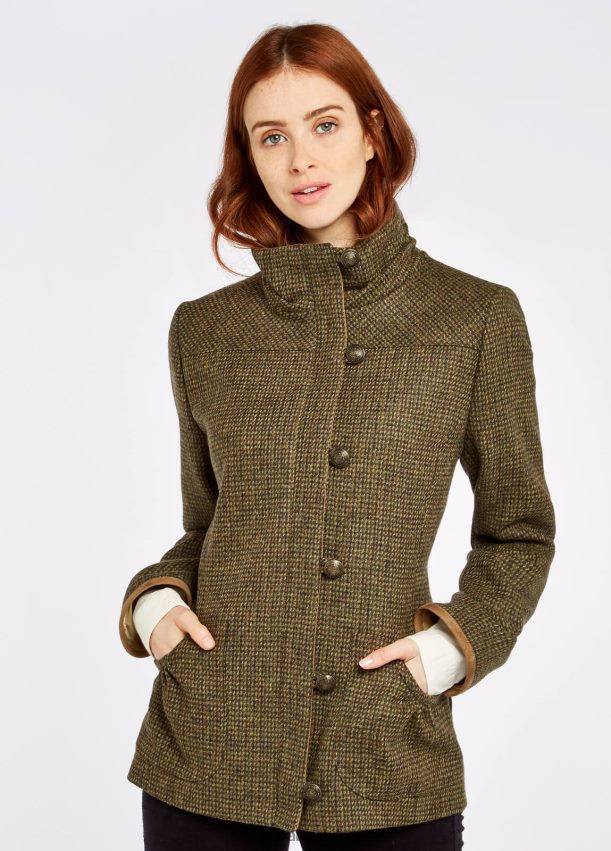ropa cl Dubarry mujer chaqueta de tweed helecho brezo 4826BV193