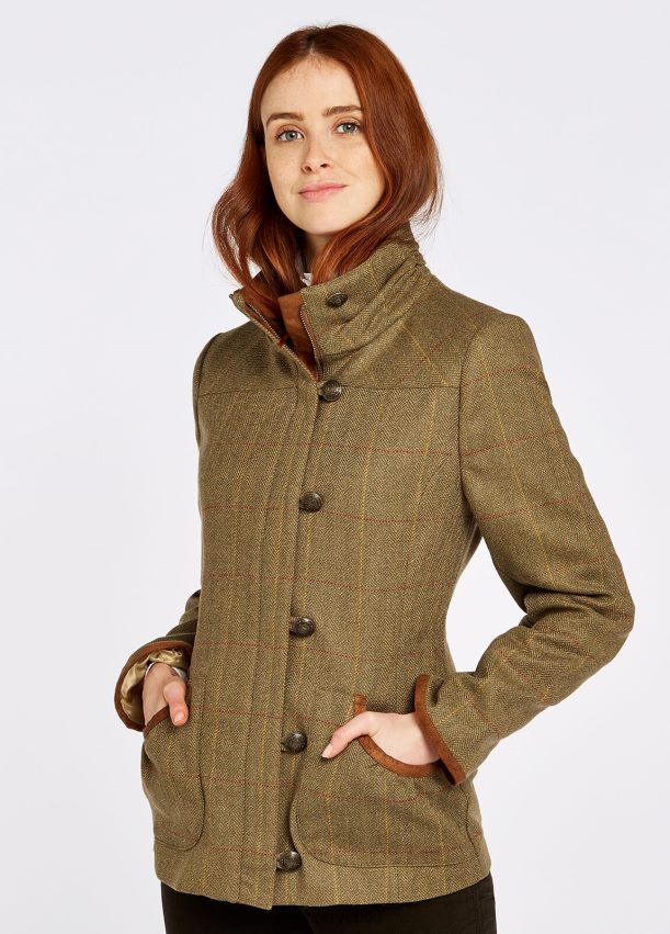 ropa cl Dubarry mujer chaqueta de tweed helecho olmo 4826BV187